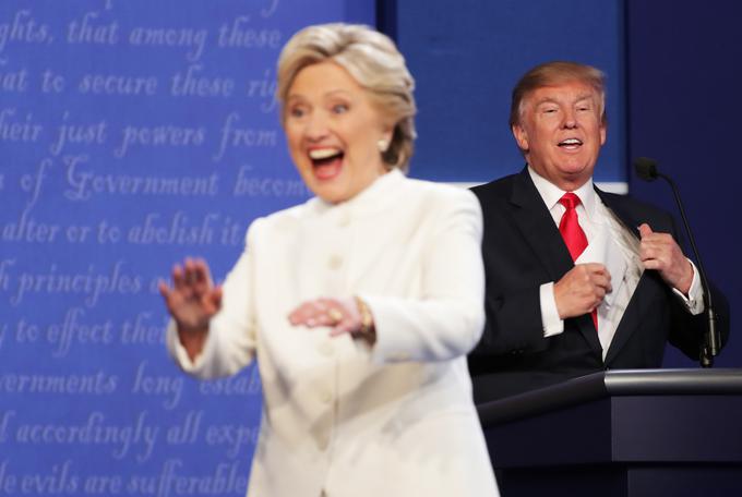 Hillary je tako kot na demokratski konvenciji izbrala belo barvo. | Foto: Getty Images