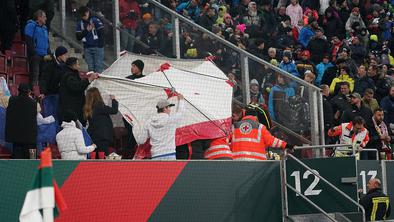 Navijač Hoffenheima obsojen na tri leta zapora zaradi petarde na tekmi Bundeslige: 12 ranjenih, med njimi otroci