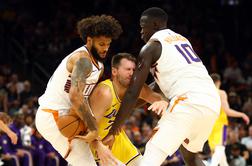 Luka Dončić je imel več kot uro dolgo terapijo