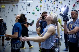 Janja Garnbret Plezalni center Slovenska Bistrica