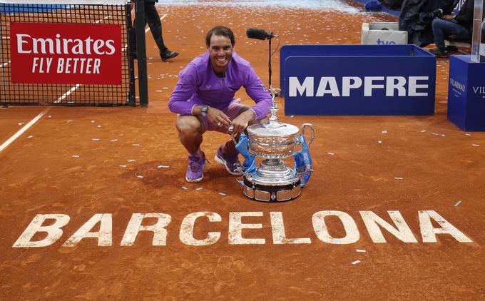 Rafael Nadal je letos zmagal na turnirju v Barceloni. | Foto: Guliverimage/Vladimir Fedorenko