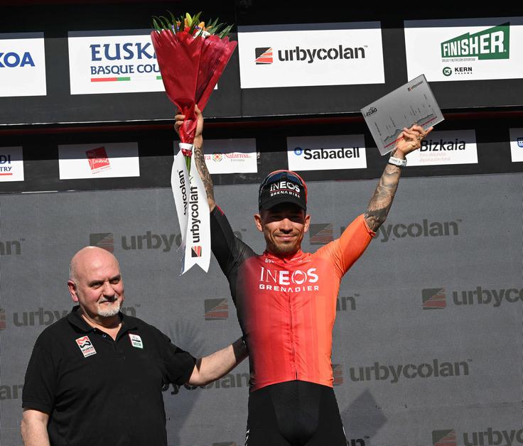 Ewan ne skriva hvaležnosti do ekipe Ineos Grenadiers. | Foto: Guliverimage