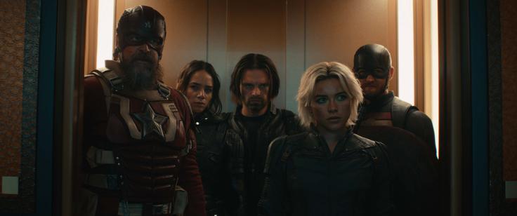 Marvelovi filmi obožujejo dvigala: junaki se v njih spopadajo ali pa stiskajo na poti v akcijo. | Foto: Blitz Film & Video Distribution