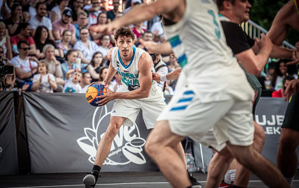 košarka 3x3 - SLO - HUN | Simon Finžgar bo edini "Pirančan" v reprezentanci. | Foto FIBA