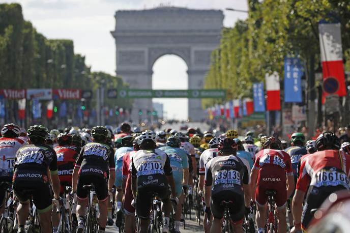 Tour de France Pariz | Cilj Toura bo tradicionalno na Elizejskih poljanah v Parizu. | Foto Reuters