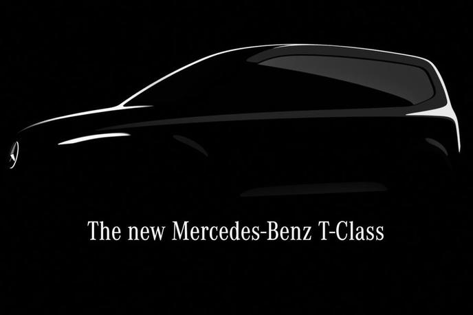 Mercedes-Benz T | Mercedes s to skico prvič uradno napoveduje nov model T, ki bo zamenjal citana in ga bodo razvili skupaj z Renaultom. | Foto Mercedes-Benz