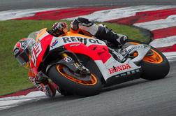 Novinec Marquez senzacionalno, Rossi druga liga