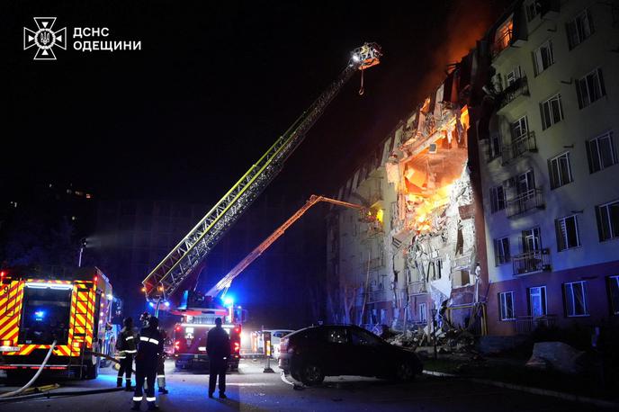 ODESA | Odesa po ruskem napadu.  | Foto Reuters