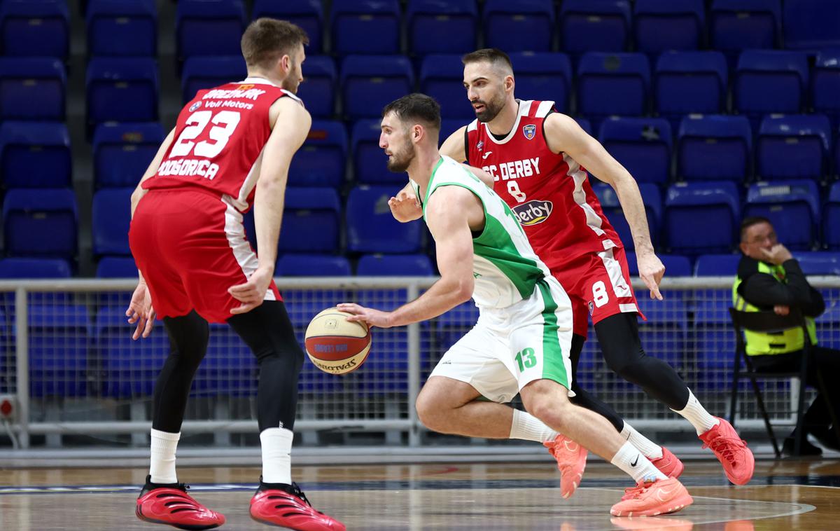 KK Krka, Lovro Urbiha | Krka je izgubila v Podgorici. | Foto SC Derby/Filip Roganović