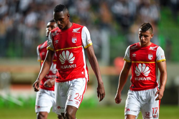 Independiente Santa Fe je v sezoni 2015/16 tudi s pomočjo 19-letnega Yerryja Mine osvojil naslov kolumbijskega prvaka, uspešen pa je bil tudi v južnoameriškem pokalu. | Foto: Guliverimage/Getty Images