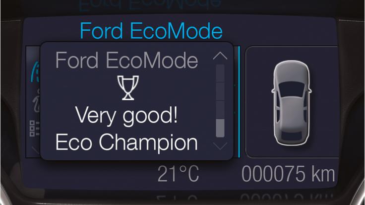 Ford EcoMode sistem - varčna vožnja Ford EcoMode sistem - varčna vožnja | Foto: Ford