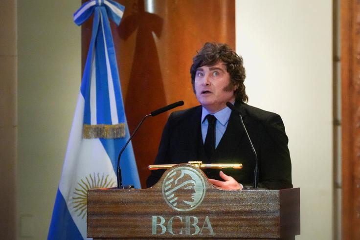 Javier Milei se je reprezentanci zahvalil prek družbenega omrežja X. | Foto: Reuters