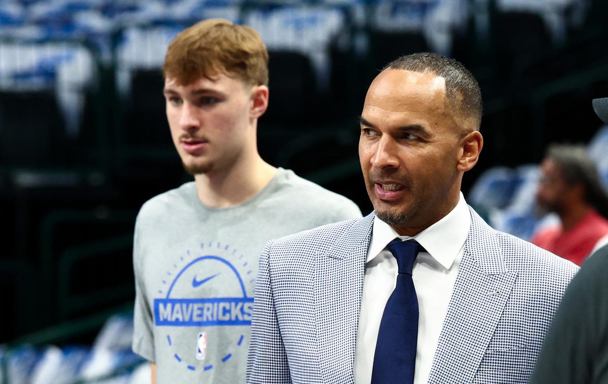Dallas Mavericks, Cooper Flagg, Nico Harrison | Nico Harrison se poslavlja od Dallas Mavericksov. | Foto Reuters