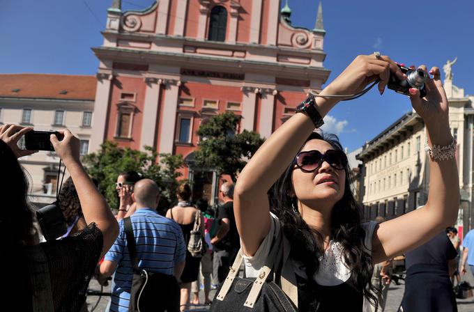 Slovenija še naprej ruši turistične rekorde. V prvi polovici jo je obiskalo skoraj dva milijona turistov oziroma 15 odstotkov več kot v prvem polletju lani. | Foto: STA ,