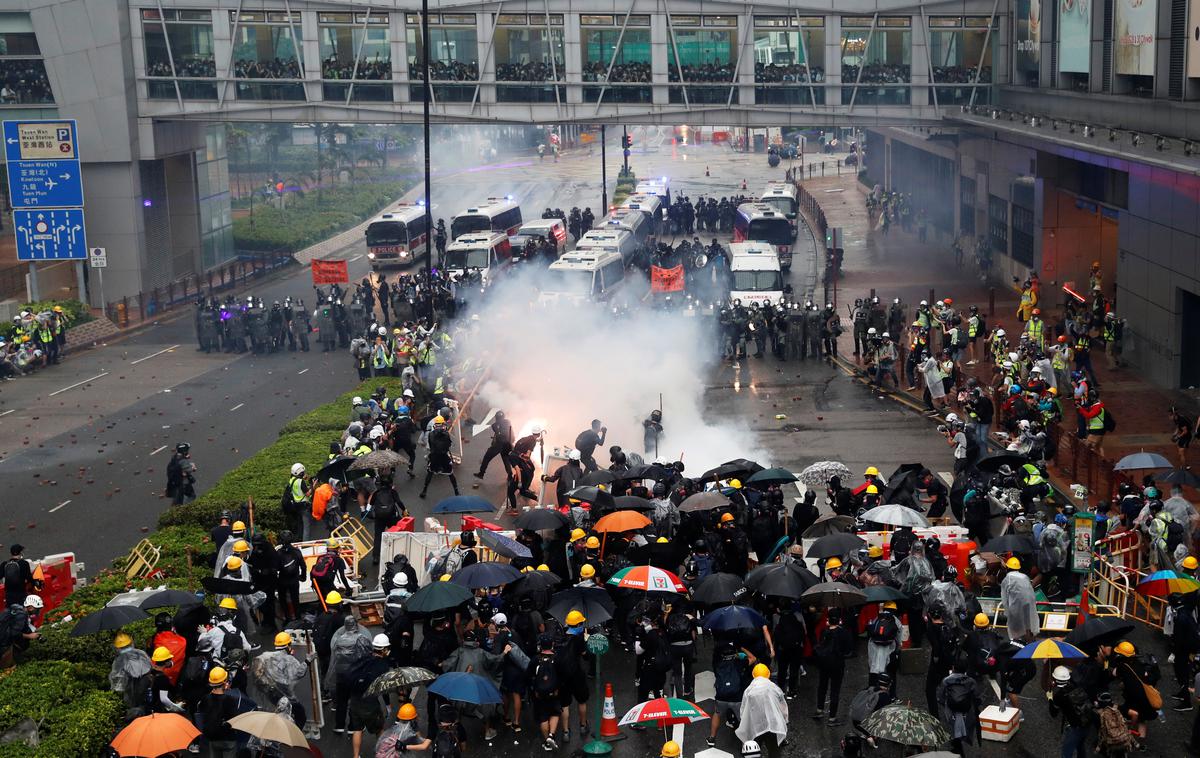protesti HongKong | Protesti v Hongkongu | Foto Reuters