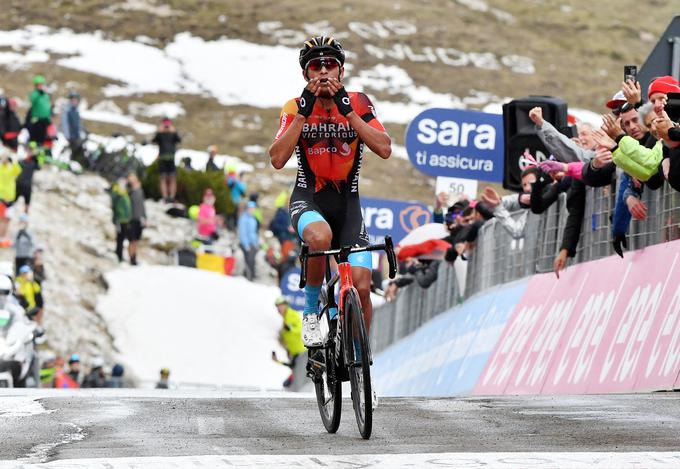Zmagovalec kraljevske etape letošnjega Gira pa je Kolumbijec Santiago Buitrago. | Foto: Reuters