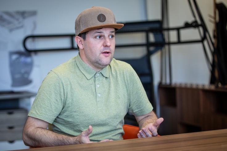 Simulator vožnje tovornjaka Matej Vengust | Foto: Gaja Hanuna