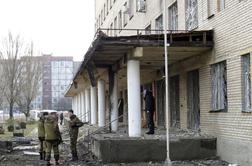 Več mrtvih v obstreljevanju blizu bolnišnice v Donecku