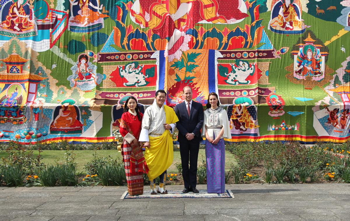William in Kate v Butanu | Foto Getty Images