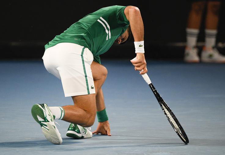 Novak Đoković je bil v hudih bolečinah. | Foto: Guliverimage/Vladimir Fedorenko