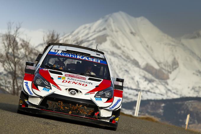 Osmo zmago bo v Monte Carlu lovil Sebastien Ogier s sovoznikom Julienom Ingrassio.  | Foto: Toyota