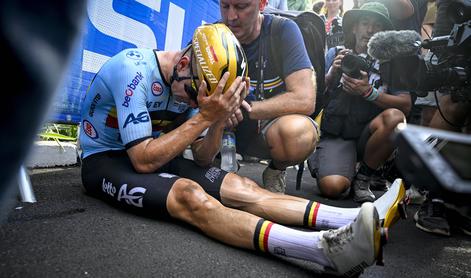 Razočarani Remco Evenepoel: Prišel sem po več #video