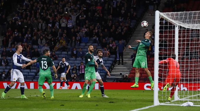 Slovenija bo kvalifikacijski ciklus nadaljevala junija, ko bo doma pričakala Malto. | Foto: Reuters