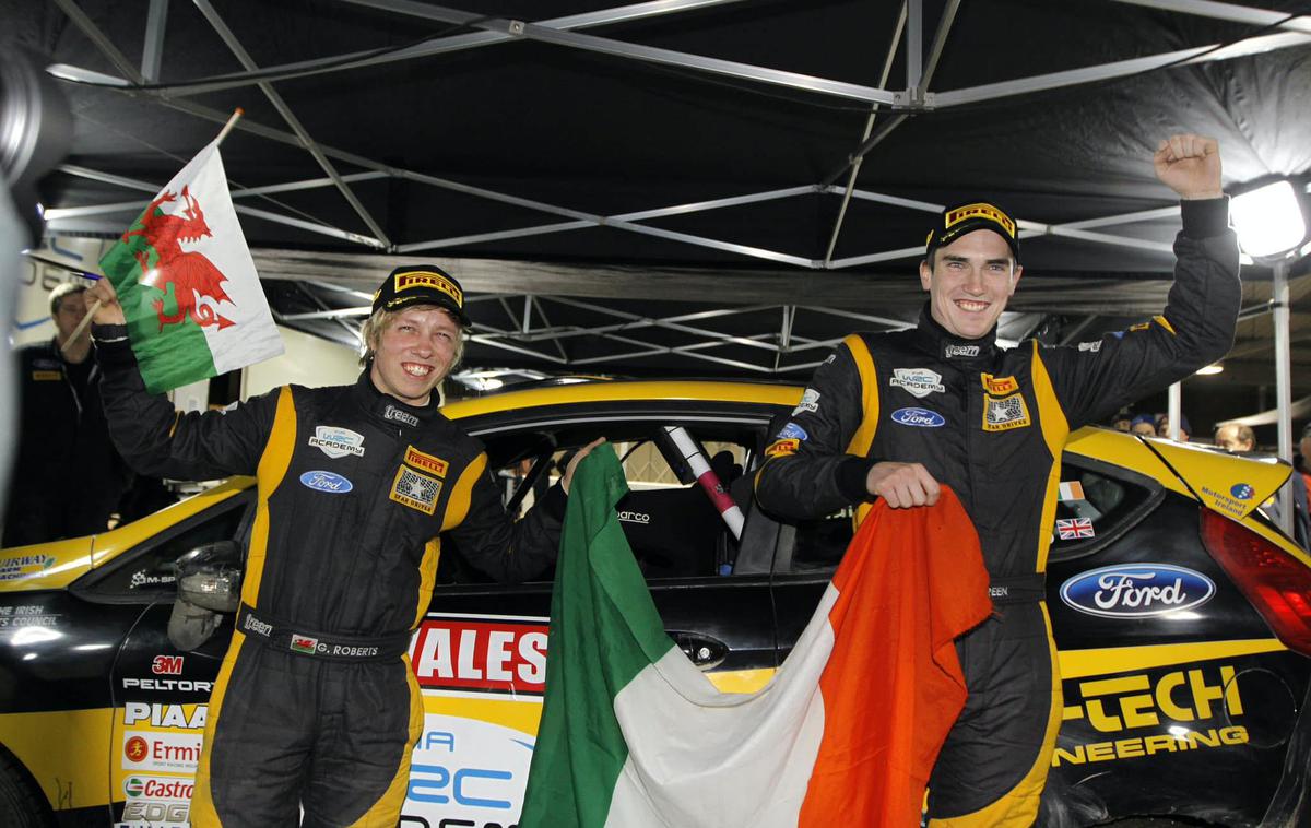 Craig Breen | Leta 2011 sta bila mladinska svetovna prvaka v reliju. Gareth Roberts (levo) se je smrtno ponesrečil leta 2012, včeraj v podobni nesreči še njegov takratni voznik Craig Breen.  | Foto Ford