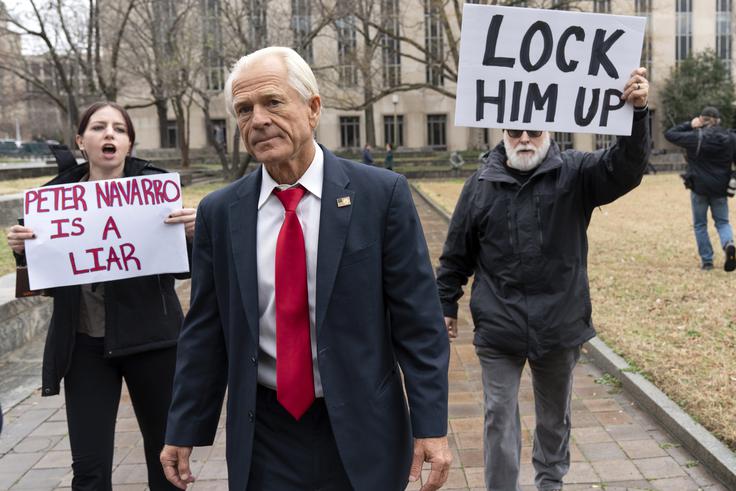 Zaradi zaničevanja kongresa je moral Peter Navarro lani za nekaj mesecev v zapor. | Foto: Guliverimage