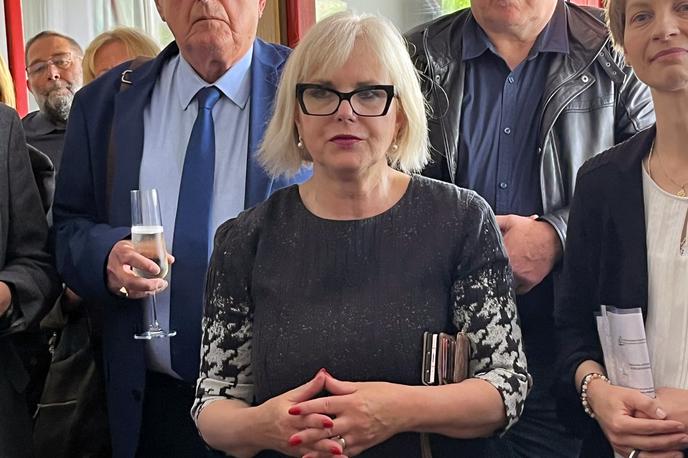 Barbara Antolić Vupora, predsednica Zveze slovenskih društev na Hrvaškem | Tožilstvo ji očita tudi, da med letoma 2015 in 2018 ni vodila poslovnih knjig doma, kar je otežilo preglednost njegovega poslovanja. | Foto STA