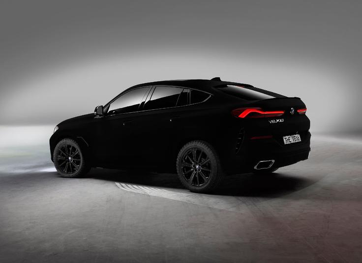 BMW X6 vantablack | Foto: BMW