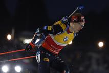 biatlon SP Johannes Thingnes Boe