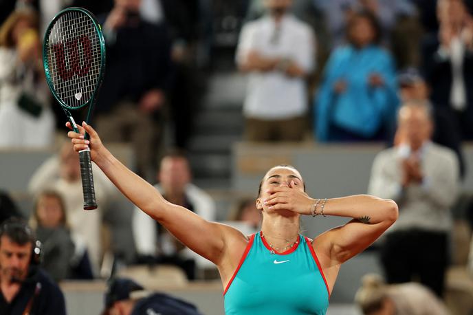 Arina Sabalenka | Arina Sabalenka se je uvrstila v veliki finale. | Foto Reuters