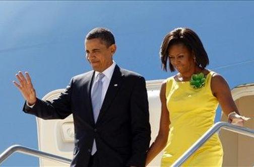 Med najbolje oblečenimi tudi zakonca Obama