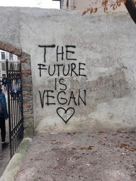 Pro-veganski grafiti