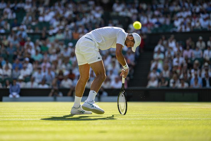Novak Đoković je bi v polfinalu brez prave energije. | Foto: Guliverimage