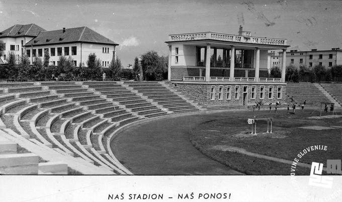 Štadion je arhitekt zasnoval v antičnem tipu štadiona. | Foto: Muzej novejše zgodovine Slovenije