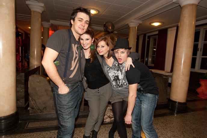 Tangels | Aleš Vovk - Raay, Katja Ajster - Kataya, Marjetka Vovk in Tomaž Krt leta 2010 kot zasedba Tangels | Foto Mediaspeed