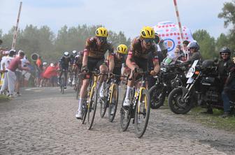 Bala sena pokvarila Tour Primožu Rogliču #ndd