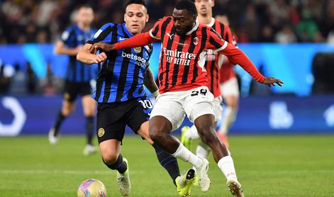 Milan in Inter igrata v Savdski Arabiji za lovoriko