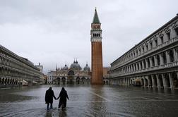Benetke poplavilo. Aktivirali so sistem protipoplavne zaščite. #foto