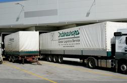Intereuropini kamioni mikajo Slovence, Turke, Britance