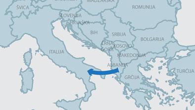 Albanska mafija begunce tihotapi čez Jadran