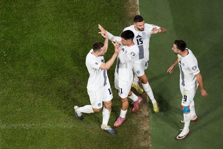 Timi Max Elšnik je zadel za vodstvo z 1:0. | Foto: Guliverimage