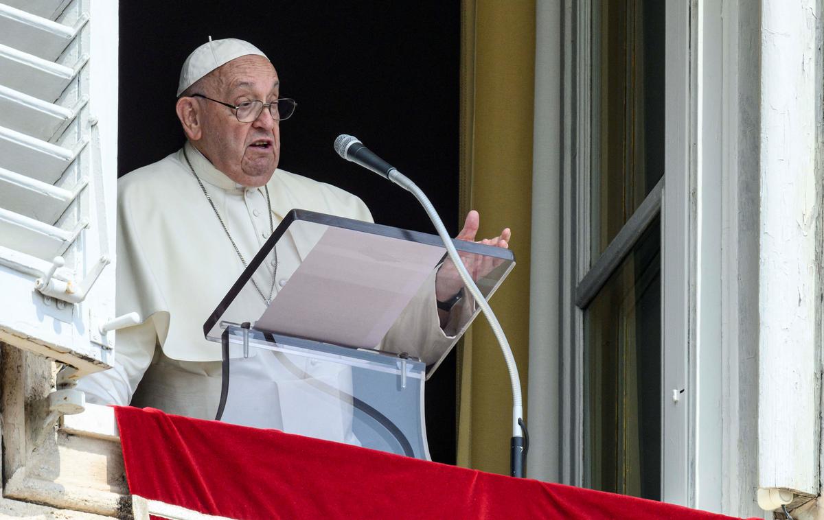 Papež Frančišek | Za 87-letnega Frančiška je to četrta enciklika v več kot 11 letih njegovega pontifikata. | Foto Reuters