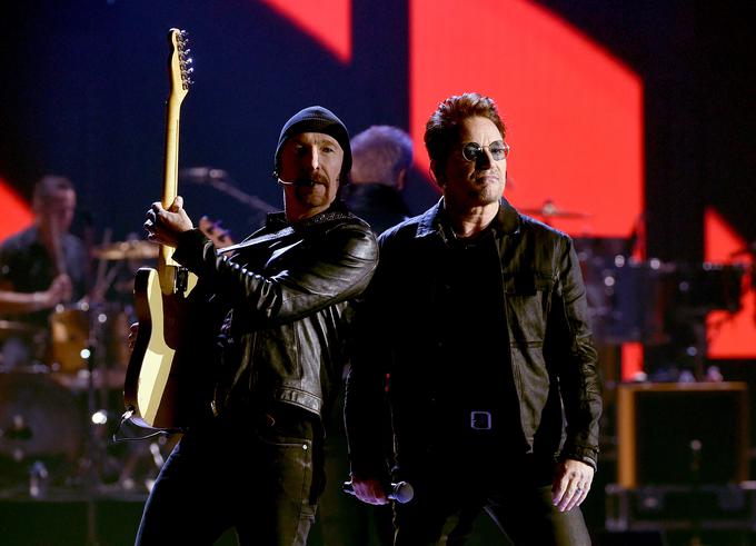 Bono in The Edge iz skupine U2 | Foto: Getty Images