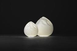 Luč iz papirja, gladka in nagubana