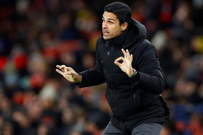 Arsenal Mikel Arteta | Mikel Arteta obeležuje šestletnico na kopi Arsenala. | Foto Reuters