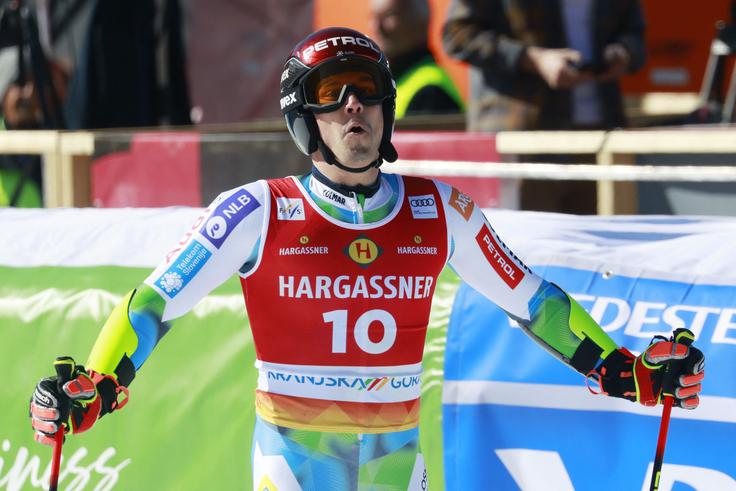 Žan Kranjec: Bilo je ekstremno naravnost. | Foto: Reuters