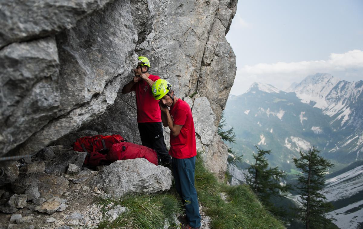 gorski reševalec Dacia alpinist | Gorski reševalci imajo tudi letos polne roke dela. Fotografija je simbolična.  | Foto Klemen Korenjak